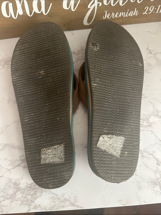 Rainbow Men’s Sandals Premier Blues Sz 7.5-8.5 main image 6